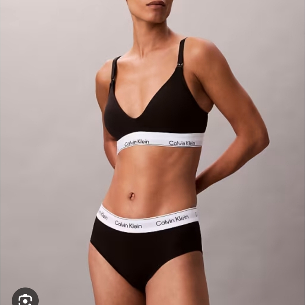 Calvin Klein 2 Pack Wire Free Bralette Cotton Modal Numerous Sizes